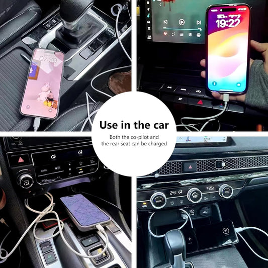 15 Car Charger USB a to USB C Carplay Cable for Iphone 16E 16 15,16 15 Pro/Pro Max/Plus, Airpods 4, Ipad Pro 12.9 11 Inch, Ipad Air 5Th 4Th Generation,Macbook Air/Pro,Ipad Mini 6 Charging Cord