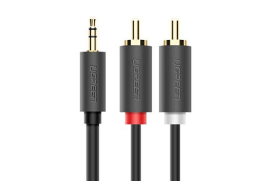 3.5 Mm Male to 2RCA Male Cable