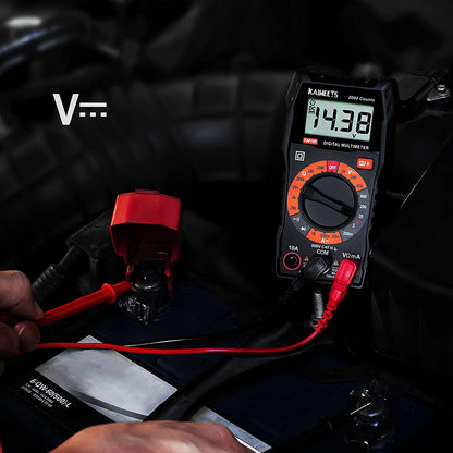 Multimeter 2000 Counts Digital Multimeter with DC AC Voltmeter, Ohm Volt Amp Test Meter and Continuity Test Diode Voltage Tester