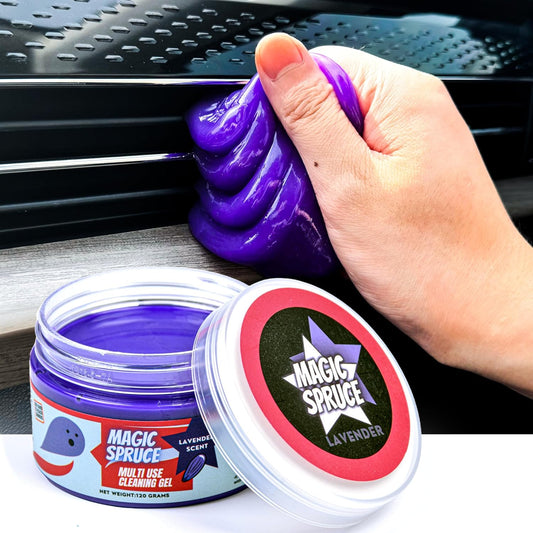 Car Detailing Kit Gel for Car Interior Dashboard Cleaner Products, Non-Water Dust Remover Scented Freshner, Upholstery Cleaning Putty, Pc Laptop Computer Cleaning Accessories Car Slime Kits