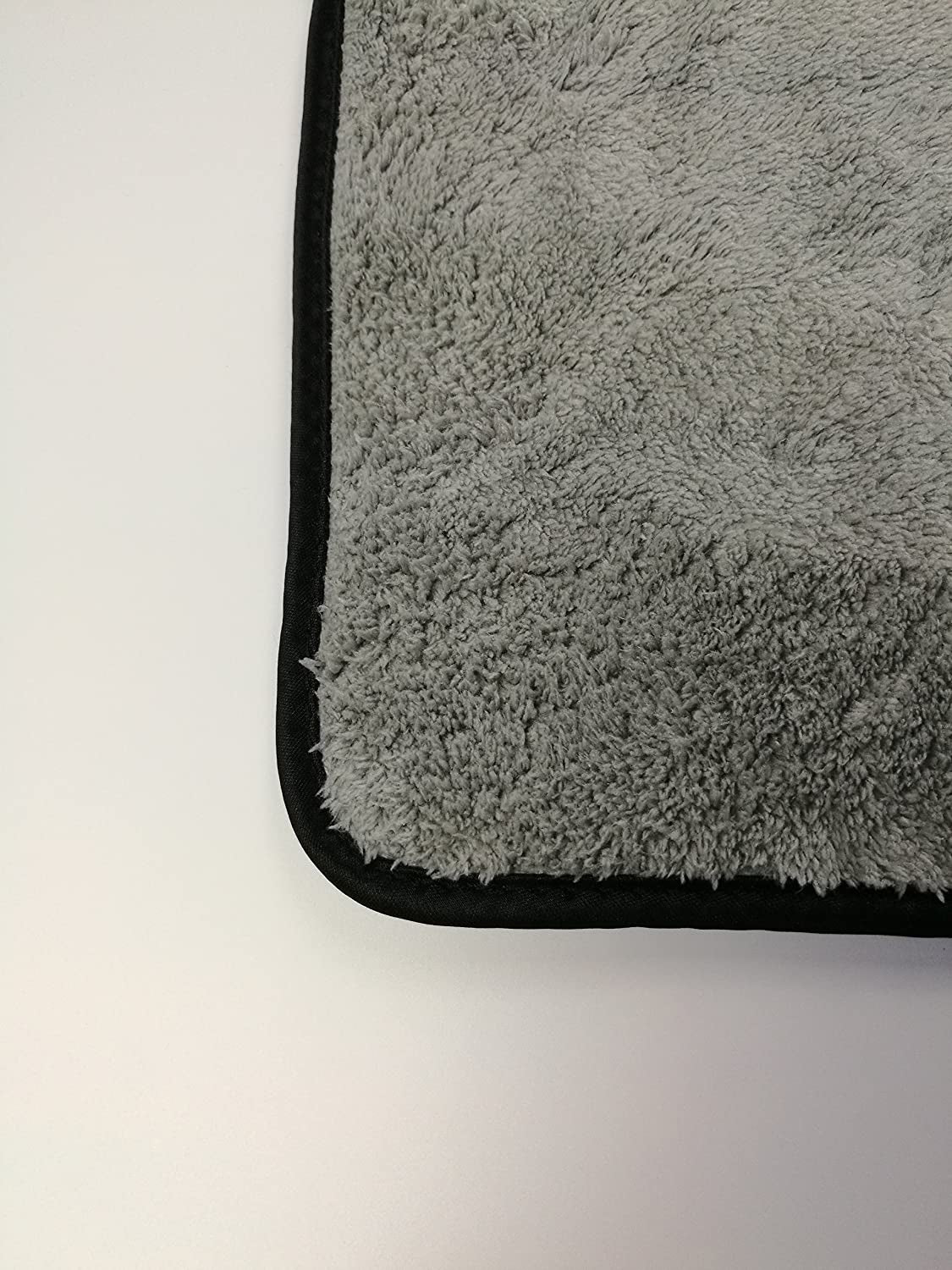 Microfiber Plush Car Drying Towel Cleaning Towels Super Absorbent Auto Detailing Towel 40X100Cm Gray