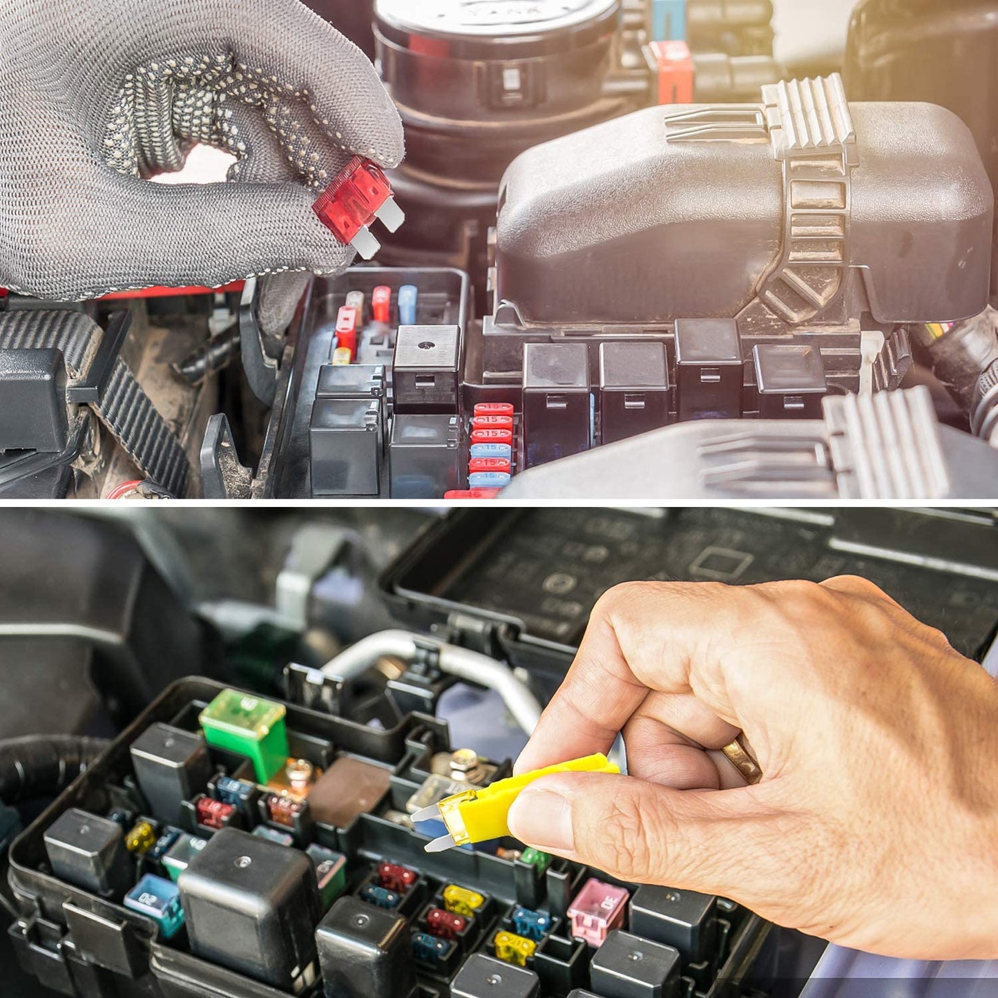 272-Piece Assorted Blade Fuse Kit - Standard, Mini & Low Profile Fuses for Cars, Boats, Trucks & SUVs (2A to 35A)