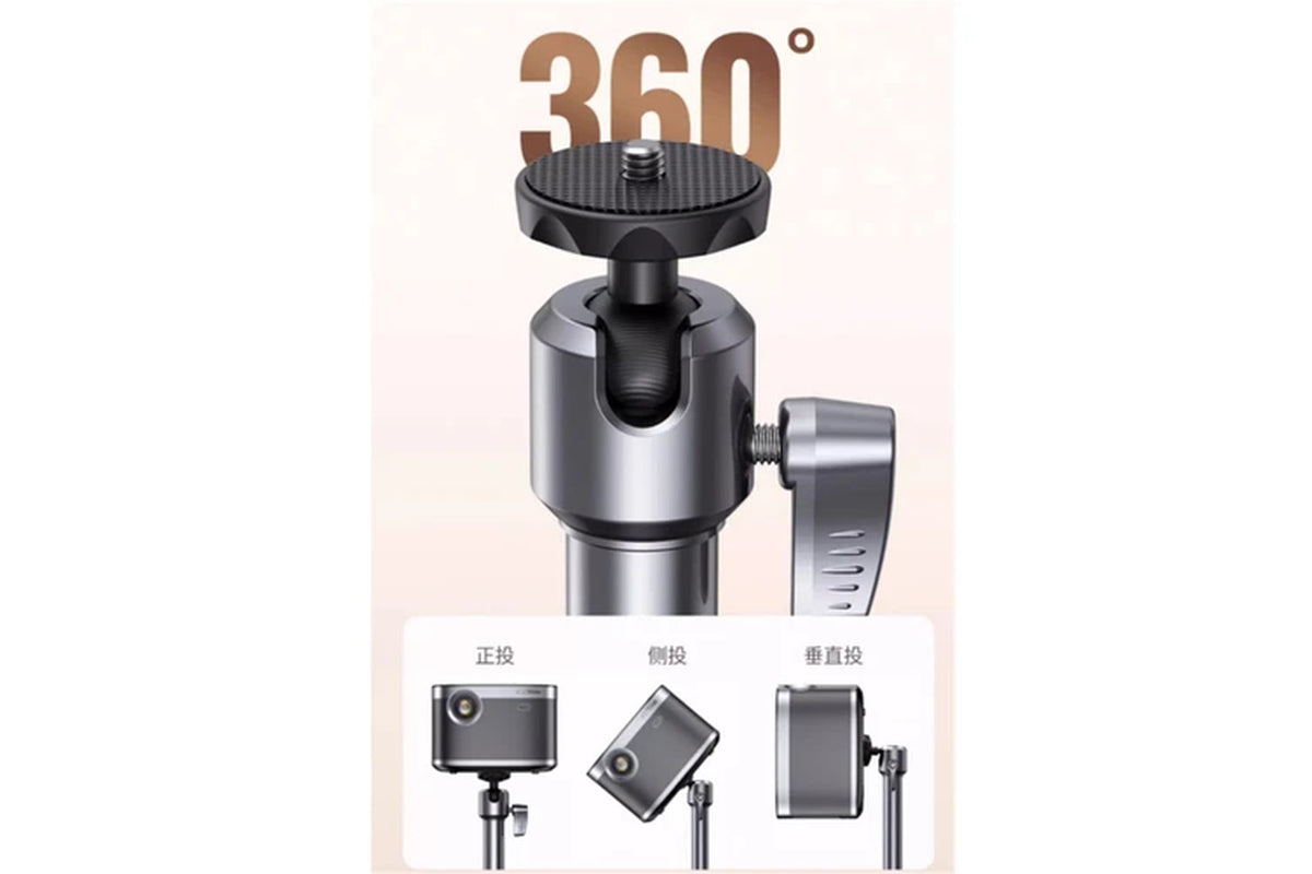 LP368-90611 Projector Floor Stand - 1/4" Male 6Mm Mount Installation -