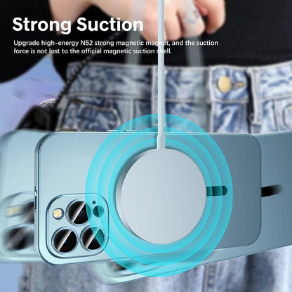 Alloy Aluminum Metal Mag Safe Magnetic Case for Iphone 16 15 14 13 12 Pro Max, Ultra Thin Phone Case Full Coverage Lens Protective Wireless Charging Protective Cover