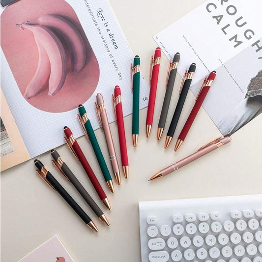10Pcs Bible Verse Ballpoint Pens with Stylus Tip Ink Retractable Writing Pen Religious Gift Ideas Back to School Supplies, Suitable for Bible Study and Daily Use Stationery Pen for School Office