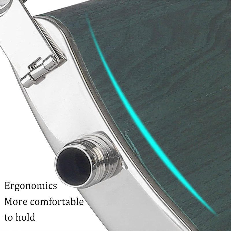 Stainless Steel Hip Flask Portable Pocket Bottle Wine Pot for Outdoor Travel Use