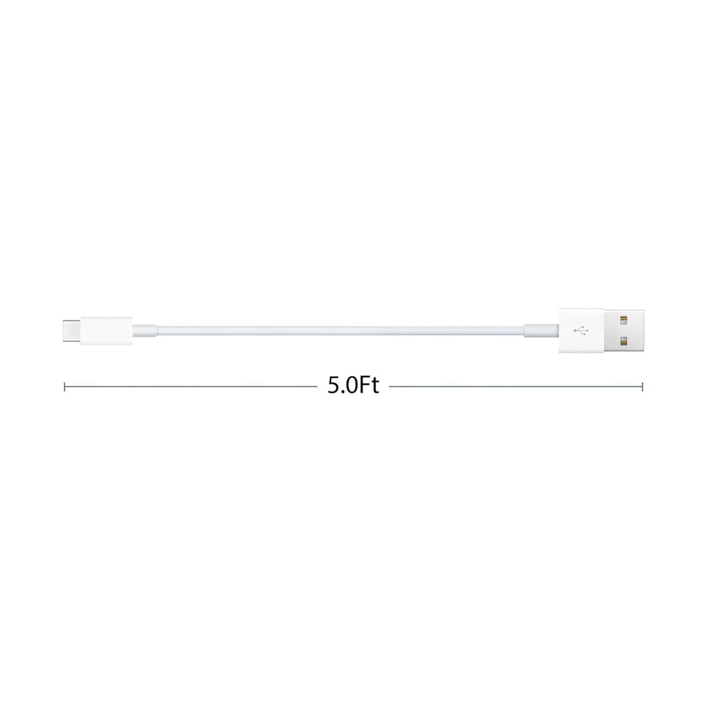 15 Car Charger USB a to USB C Carplay Cable for Iphone 16E 16 15,16 15 Pro/Pro Max/Plus, Airpods 4, Ipad Pro 12.9 11 Inch, Ipad Air 5Th 4Th Generation,Macbook Air/Pro,Ipad Mini 6 Charging Cord