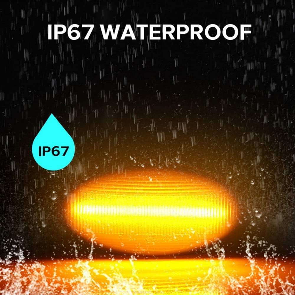 2Pcs Led Dynamic Turn Signal Side Marker Light Sequential Blinker Light for Peugeot 307 206 207 407 107 607 for Citroen C1 C2 C3